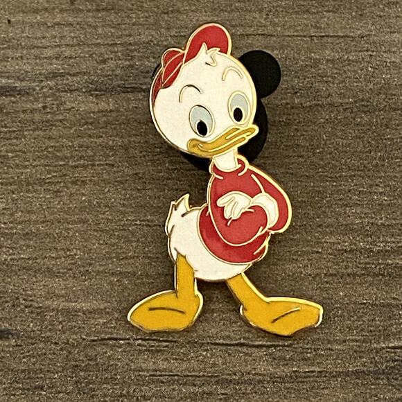 Disney Jewelry - Disney Parks 2006 Huey Duck Red Shirt - Donald Duck's Nephew - Duck Trading Pin
